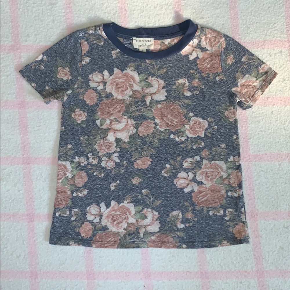 Girls’ Floral Top